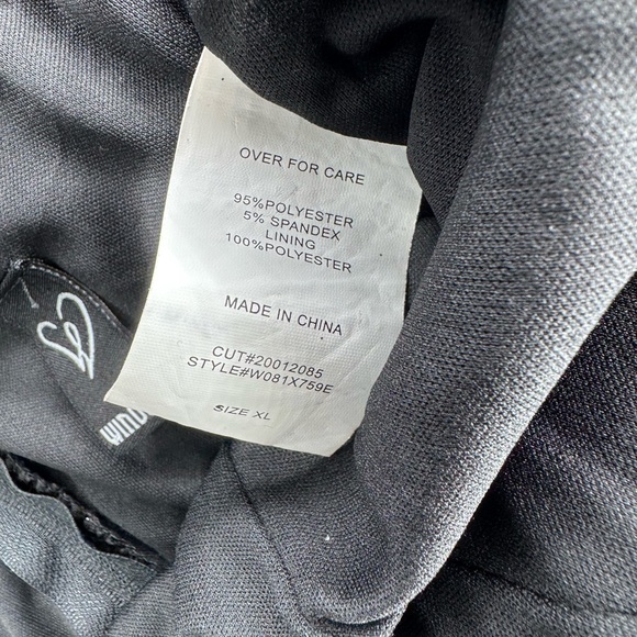 SOLD!!!! Windsor Black Sparkle Mini Dress - Picture 8 of 8